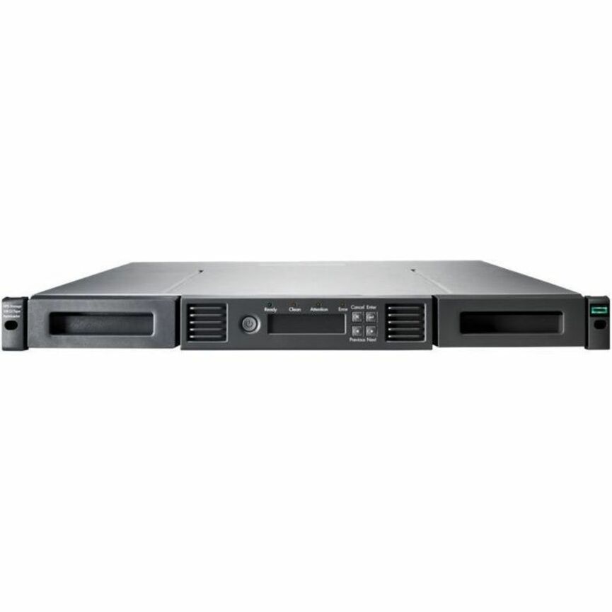 HPE Storage Tape Autoloader8 x Cartridge Slot - LTO-9 - 1U - Rack-mountable - 1 Year