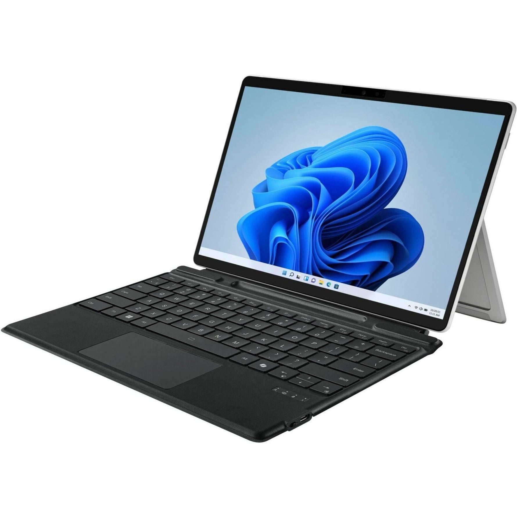 Adesso Portable Keyboard/Cover Case for 33 cm (13') Microsoft Surface Pro 8, Surface Pro 9 Tablet - Left view