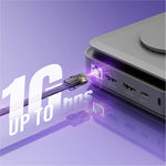 j5create JCD3199 USB Type C Docking Station for TV - Charging Capability - Memory Card Reader - SD - Space Gray - Alternate view 11