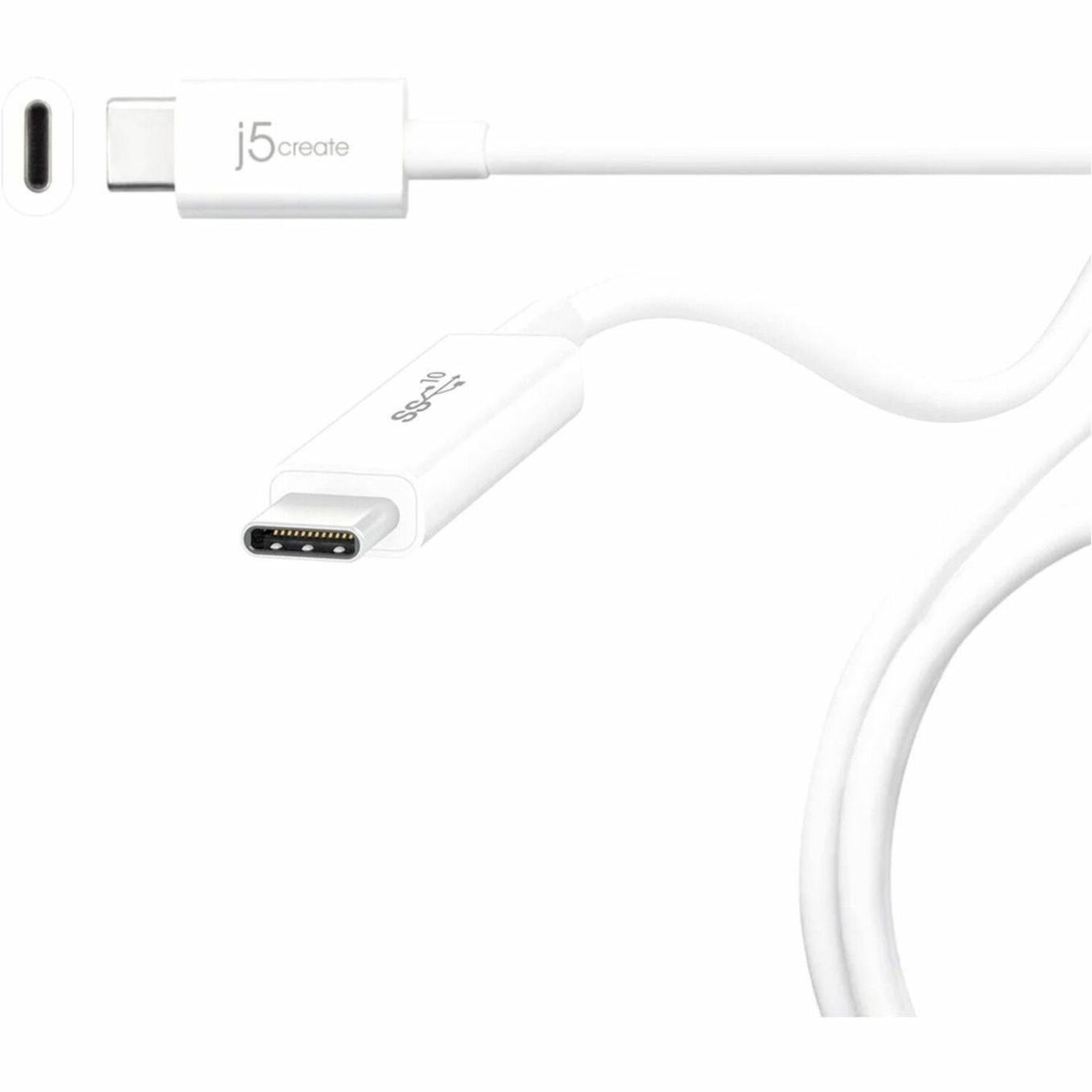 j5create 70.10 cm Coaxial Data Transfer Cable