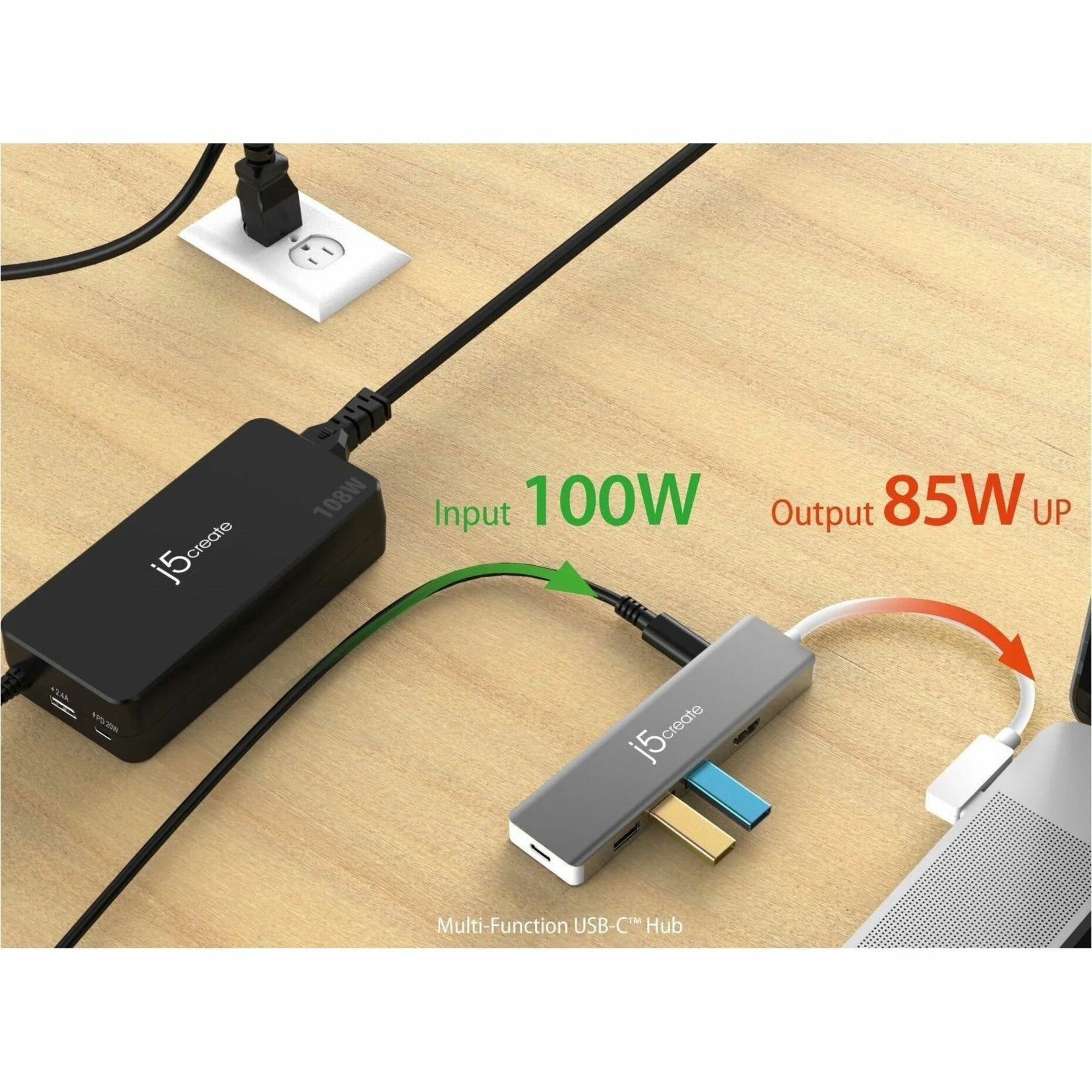 j5create JUP34108 AC Adapter - Alternate view 14
