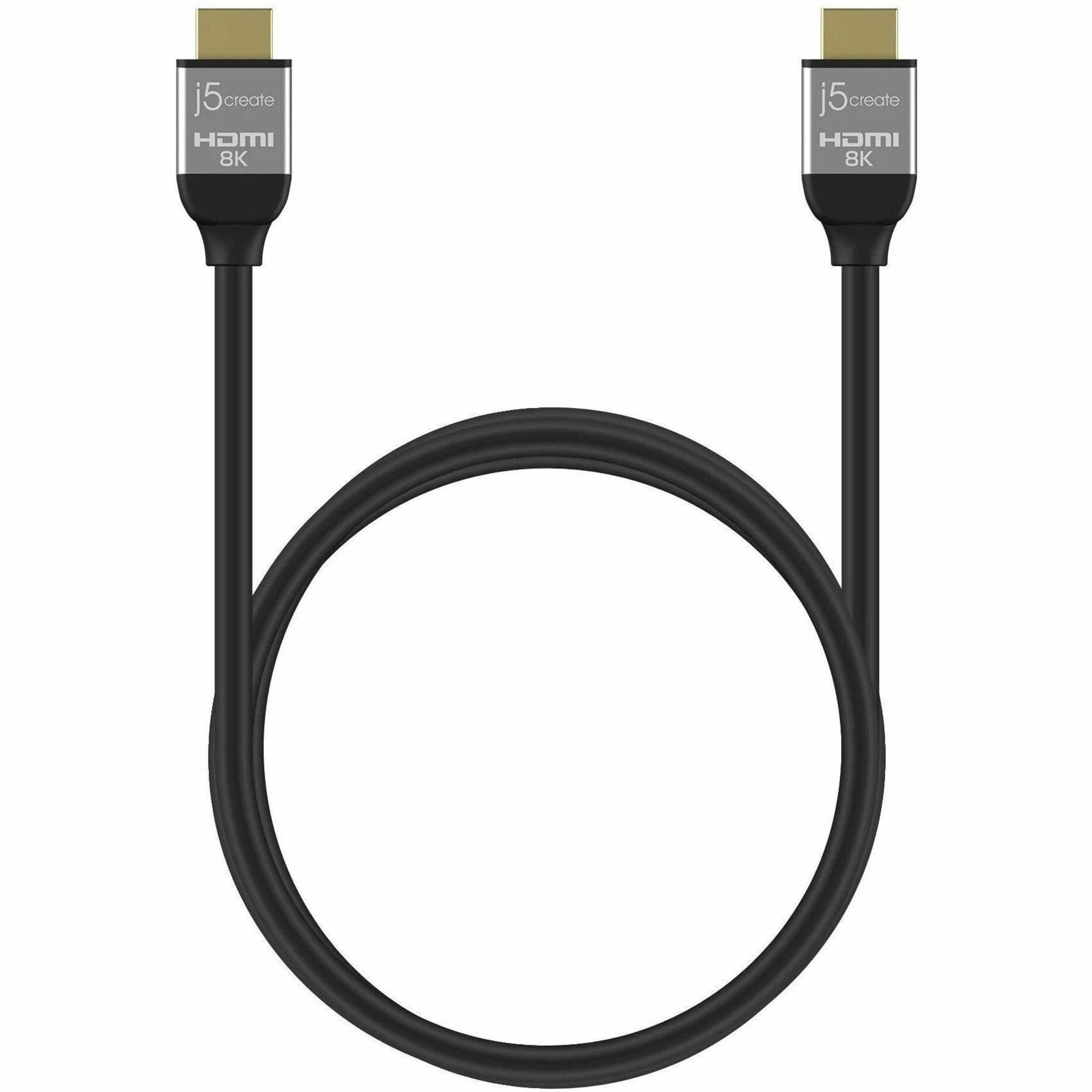 j5create JDC53 2 m HDMI A/V Cable - 1