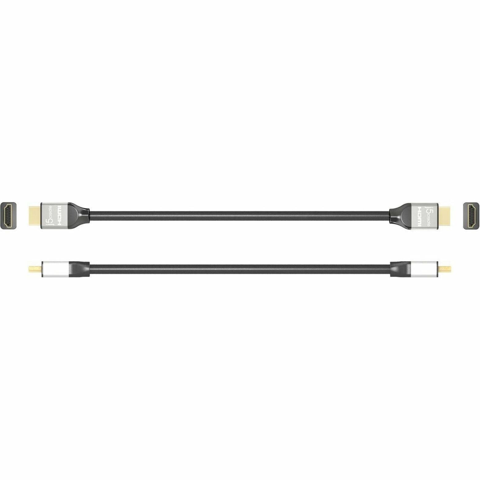 j5create JDC52 2.01 m A/V Cable - 1 Each