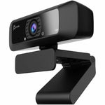 j5create JVCU100 Webcam - 2 Megapixel - 30 fps - Black - USB 2.0 Type A - 1 Each - Left view