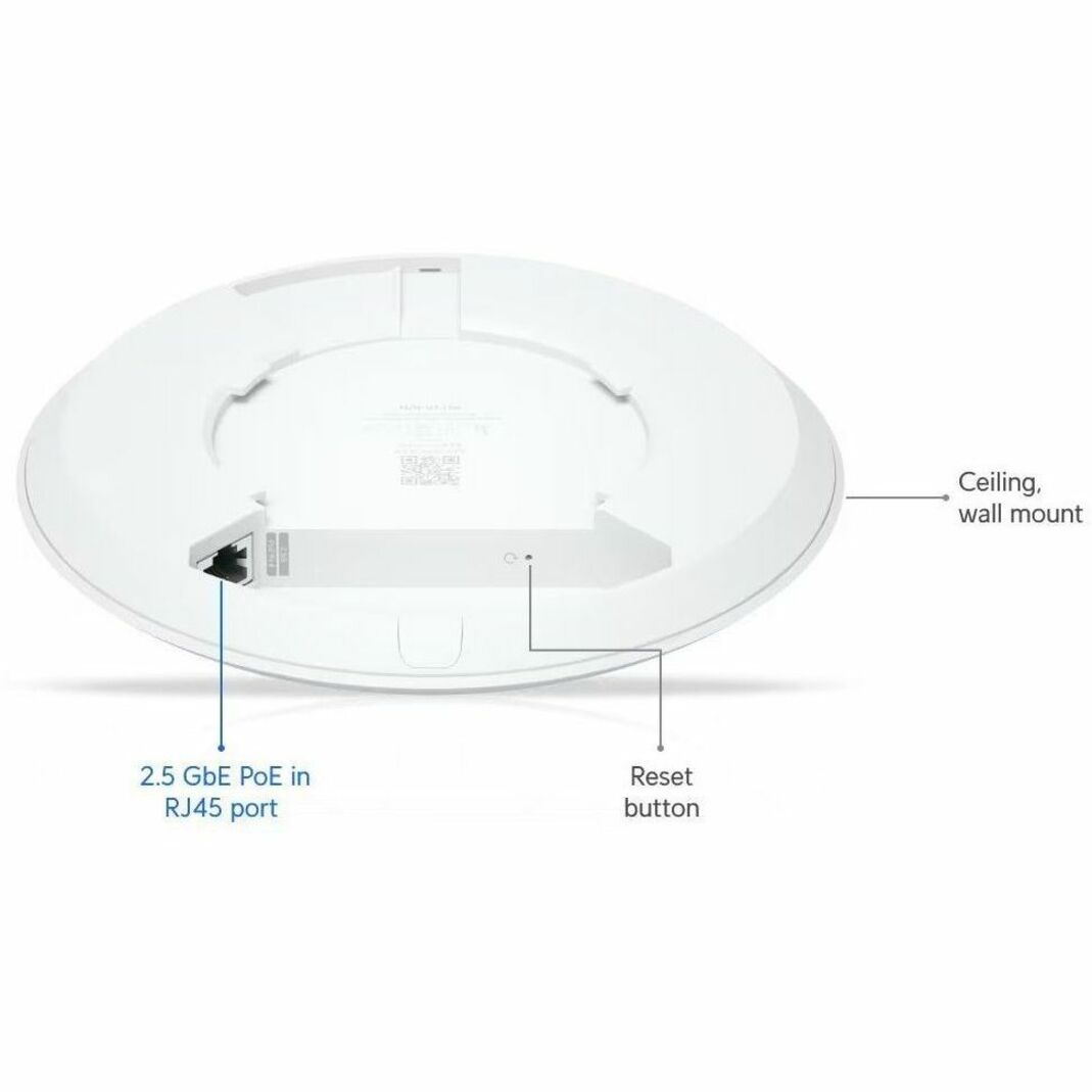 Ubiquiti U7 Lite Dual Band Wi-Fi 7 IEEE 802.11be 4.30 Gbit/s Wireless Access Point