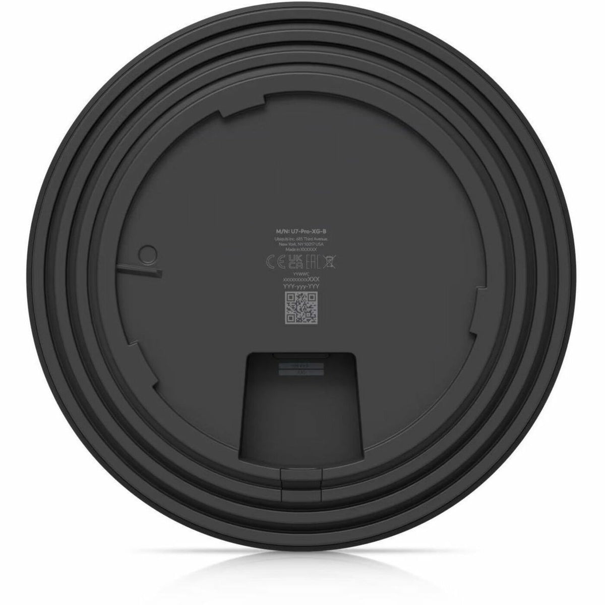 Ubiquiti U7 Pro XG Tri Band Wi-Fi 7 IEEE 802.11n/ac/ax/be/v/r/k 5.80 Gbit/s Wireless Access Point - Black