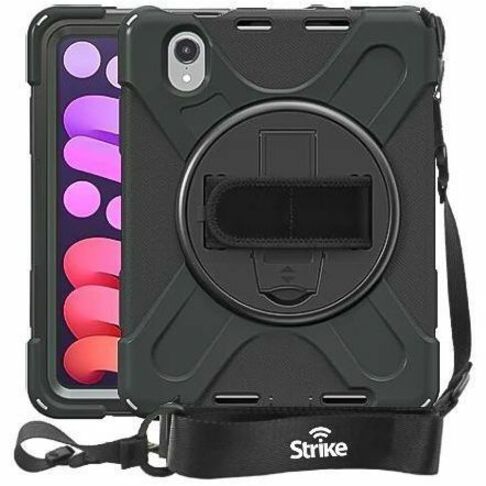 Strike Rugged Rugged Carrying Case Apple iPad mini (7th Generation), iPad mini (6th Generation) Tablet