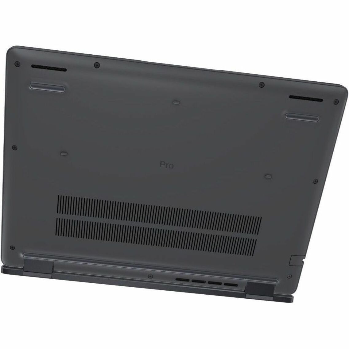 Dell Pro 14 PC14250 14' Notebook - Full HD Plus - 60 Hz - Intel Core Ultra 7 255U - 16 GB - 512 GB SSD - English (US) Keyboard - Magnetite - Bottom view