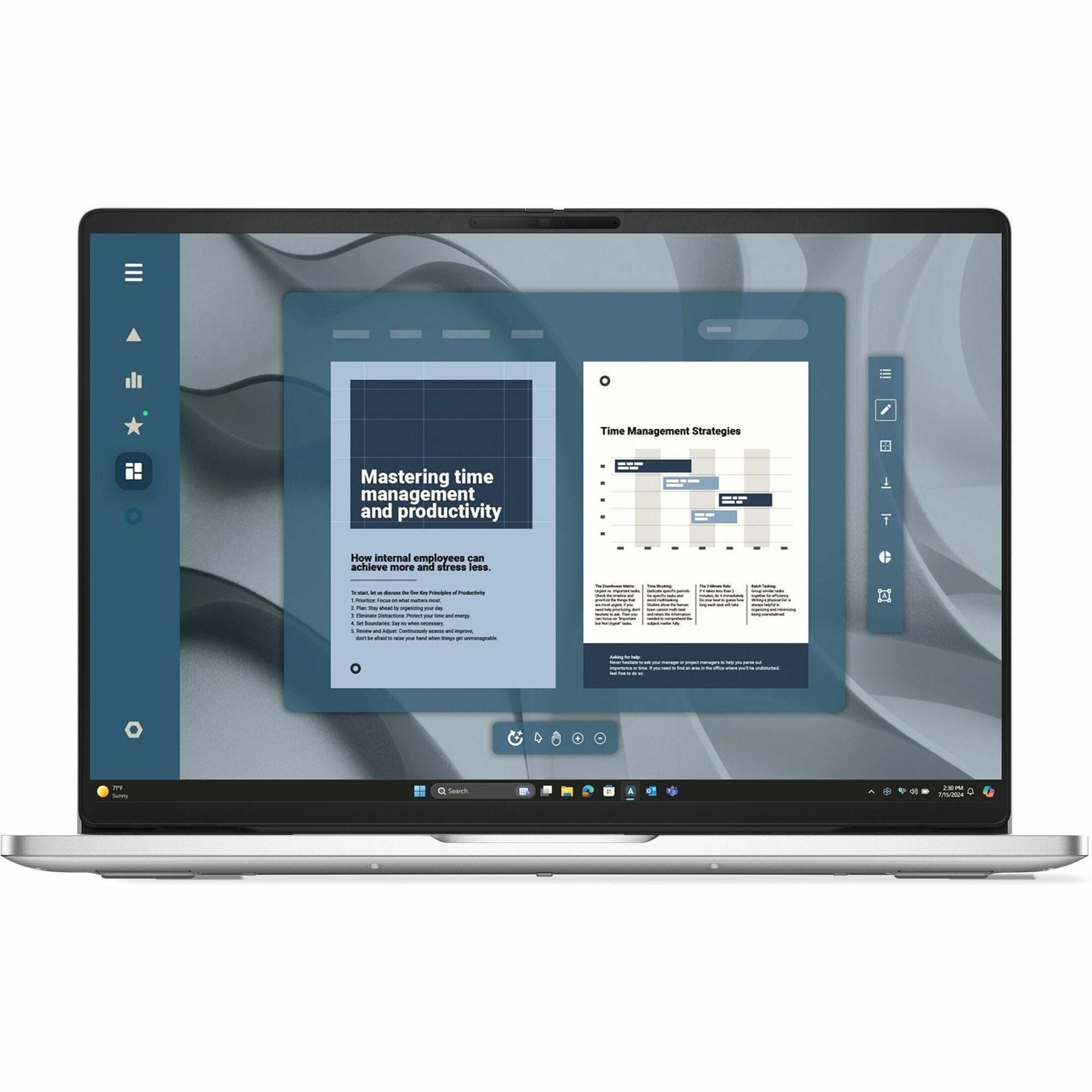 Dell Pro 16 PC16255 16' Copilot+ PC Notebook - Full HD Plus - 60 Hz - AMD Ryzen AI 7 PRO 350 - 16 GB - 512 GB SSD - English (US) Keyboard - Platinum Silver