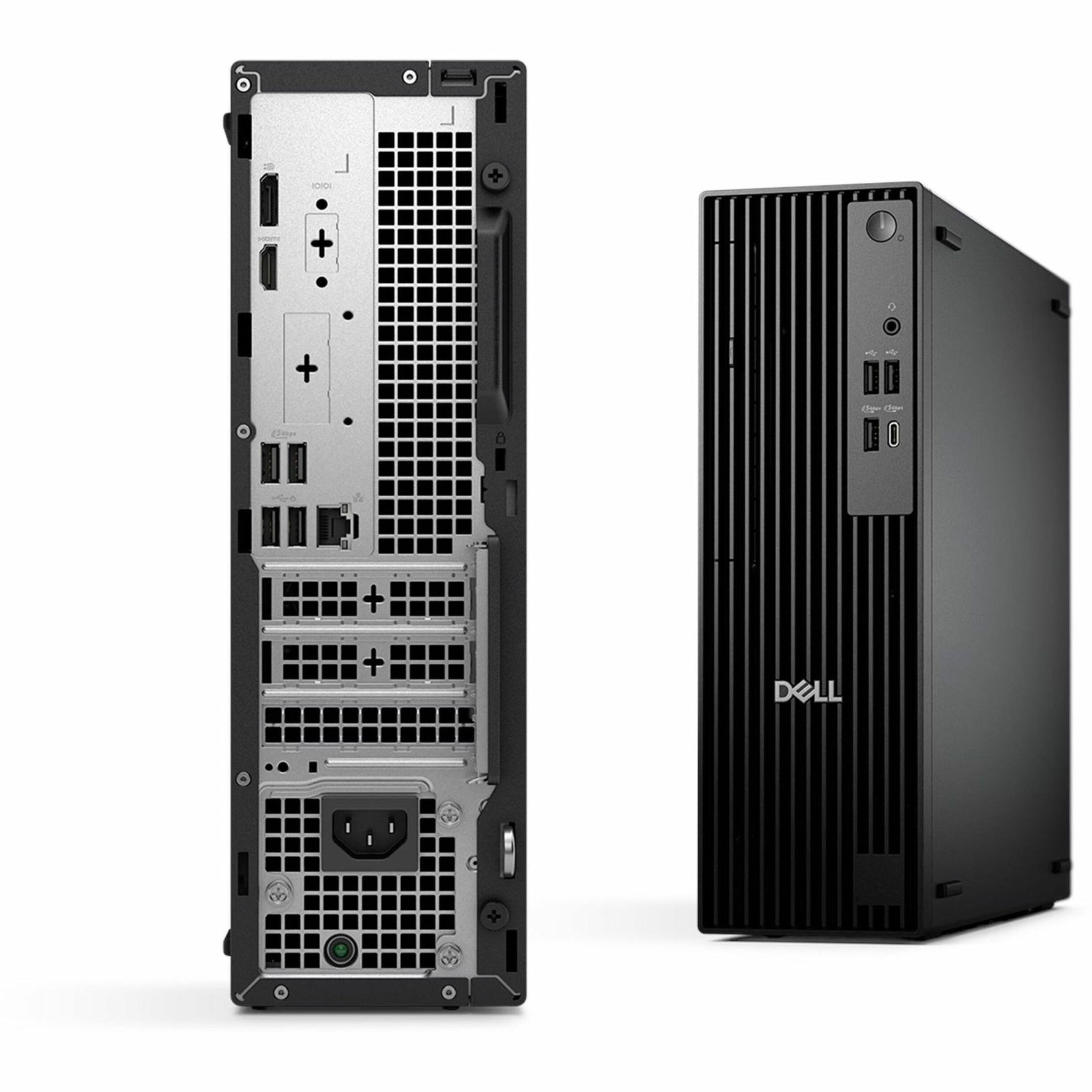 Dell Pro Slim QCS1255 Desktop Computer - AMD Ryzen 7 8700G - 16 GB - 512 GB PCI Express NVMe 4.0 SSD - Slim PC - Standard Black - Alternate view 10