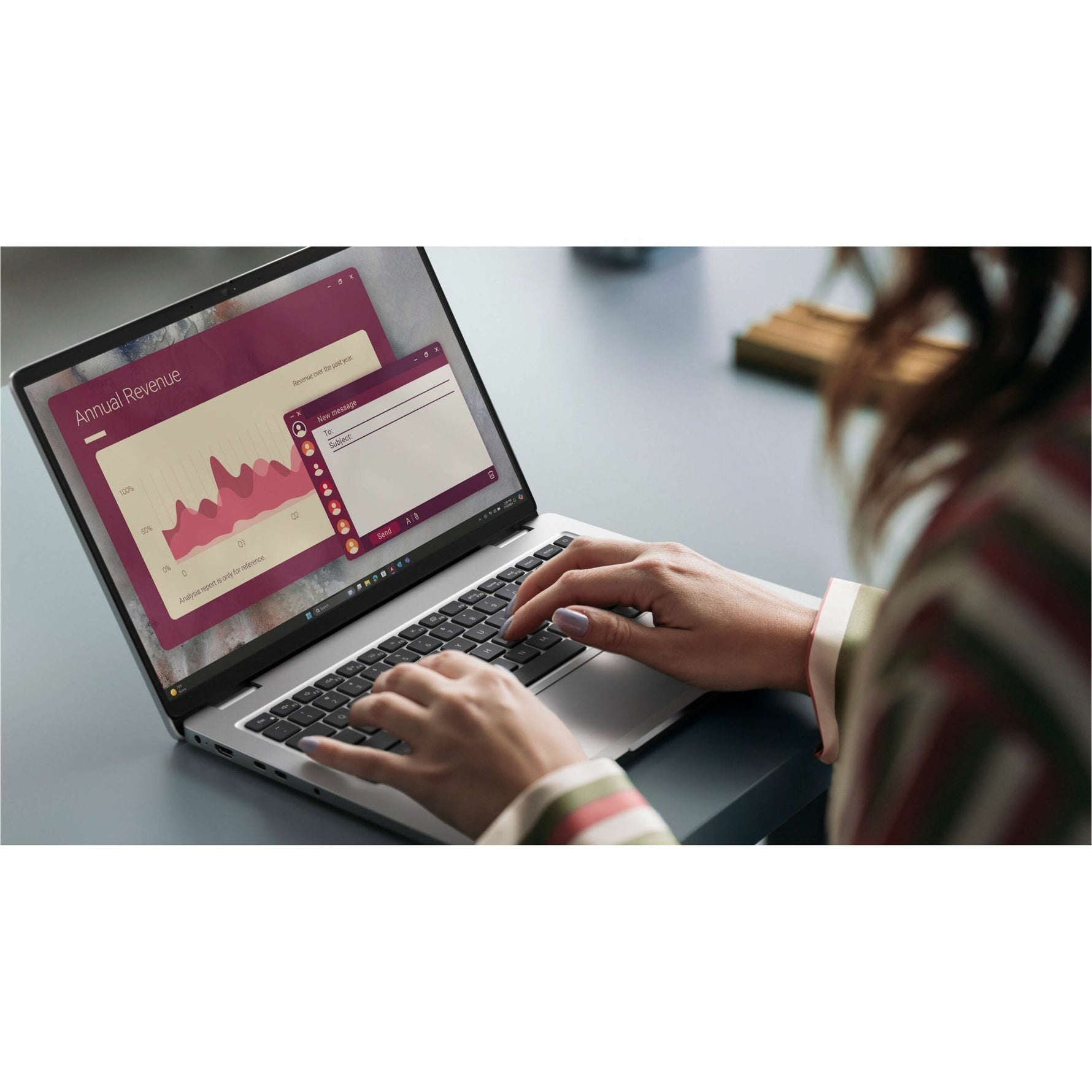 Dell Pro 16 PC16255 16' Copilot+ PC Notebook - Full HD Plus - 60 Hz - AMD Ryzen AI 5 PRO 340 - 16 GB - 512 GB SSD - English (US) Keyboard - Platinum Silver - Alternate view 12