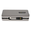 StarTech.com USB-C Multiport Adapter - 4K 60Hz HDMI/DP - 3-Port USB Hub - 100W Power Delivery Pass-Through - GbE - Travel Mini Docking Station w/ Charging - 1ft/30cm Wrap-Around Cable