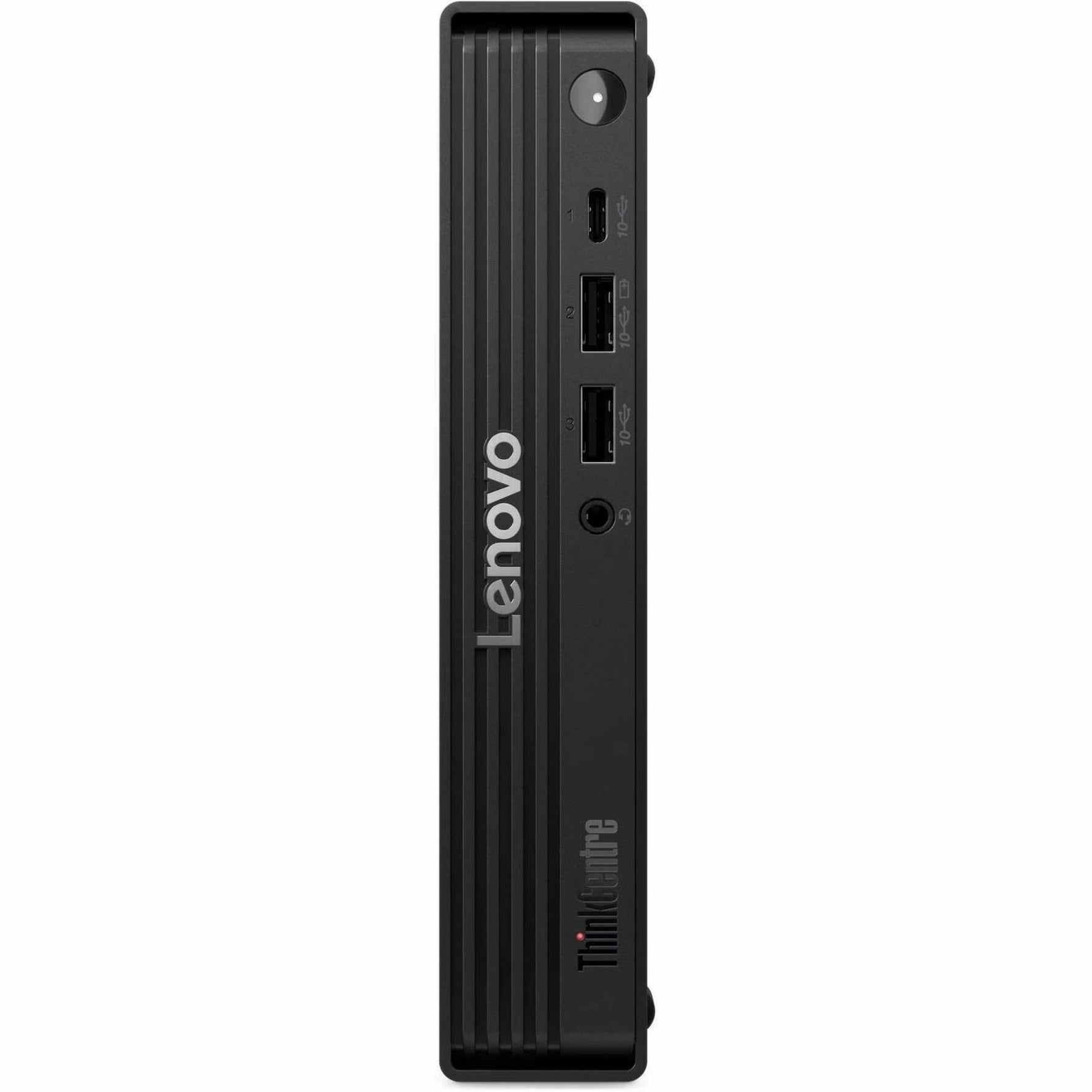 Lenovo ThinkCentre M70q Gen 6 13A40008AU Desktop Computer - Intel Core Ultra 5 225T - 16 GB - 512 GB SSD - Black