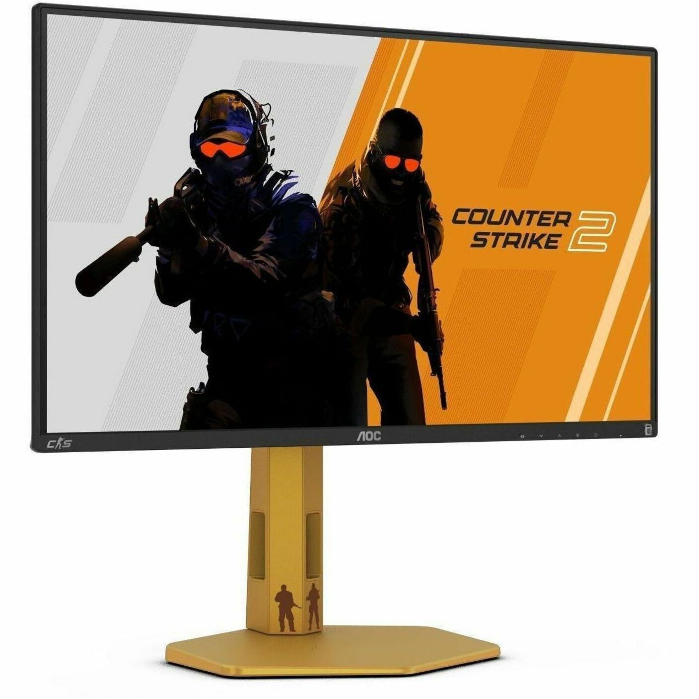 AOC CS25G 25' Class Full HD Gaming LED Monitor - Black, Golden