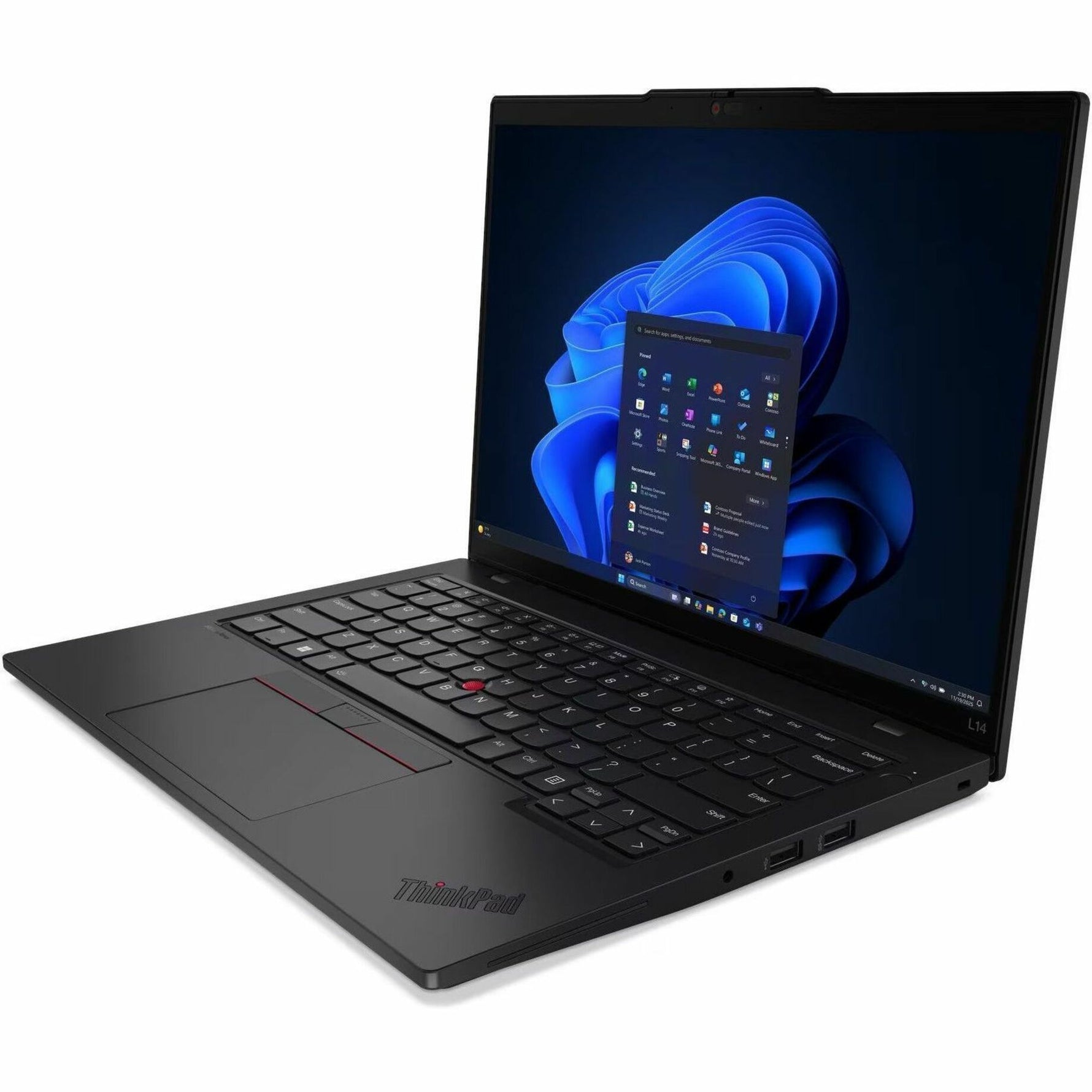 Lenovo ThinkPad L14 Gen 6 21SE002CAU 14' Copilot+ PC Notebook - WUXGA - 60 Hz - AMD Ryzen AI 7 PRO 350 - 16 GB - 512 GB SSD - Black