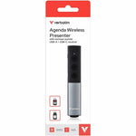 Verbatim Presentation Pointer - Radio Frequency - USB Type C, USB Type A - Laser - Grey - Alternate view 6