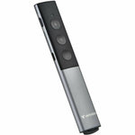 Verbatim Presentation Pointer - Radio Frequency - USB Type C, USB Type A - Laser - Grey