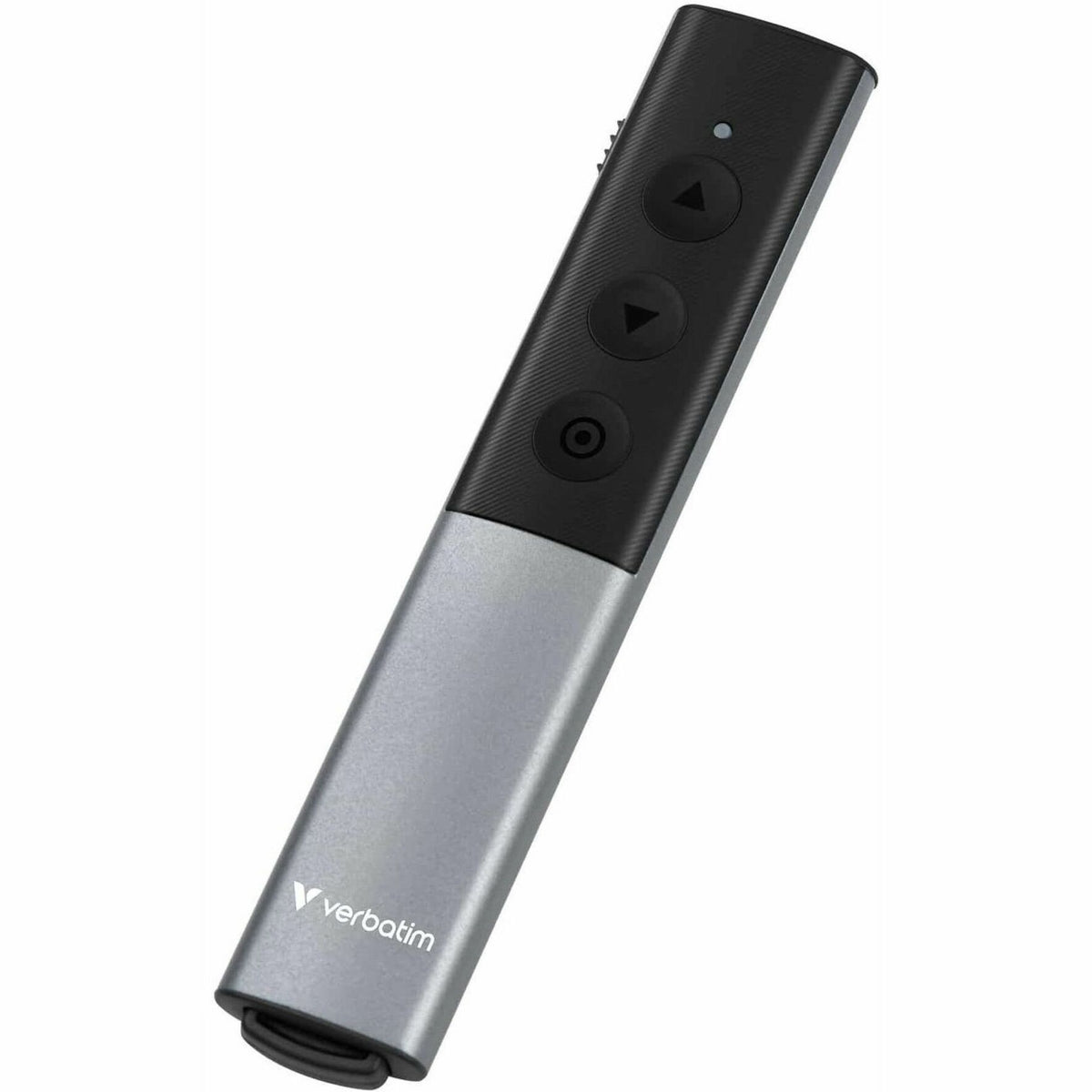 Verbatim Presentation Pointer - Radio Frequency - USB Type C, USB Type A - Laser - Grey