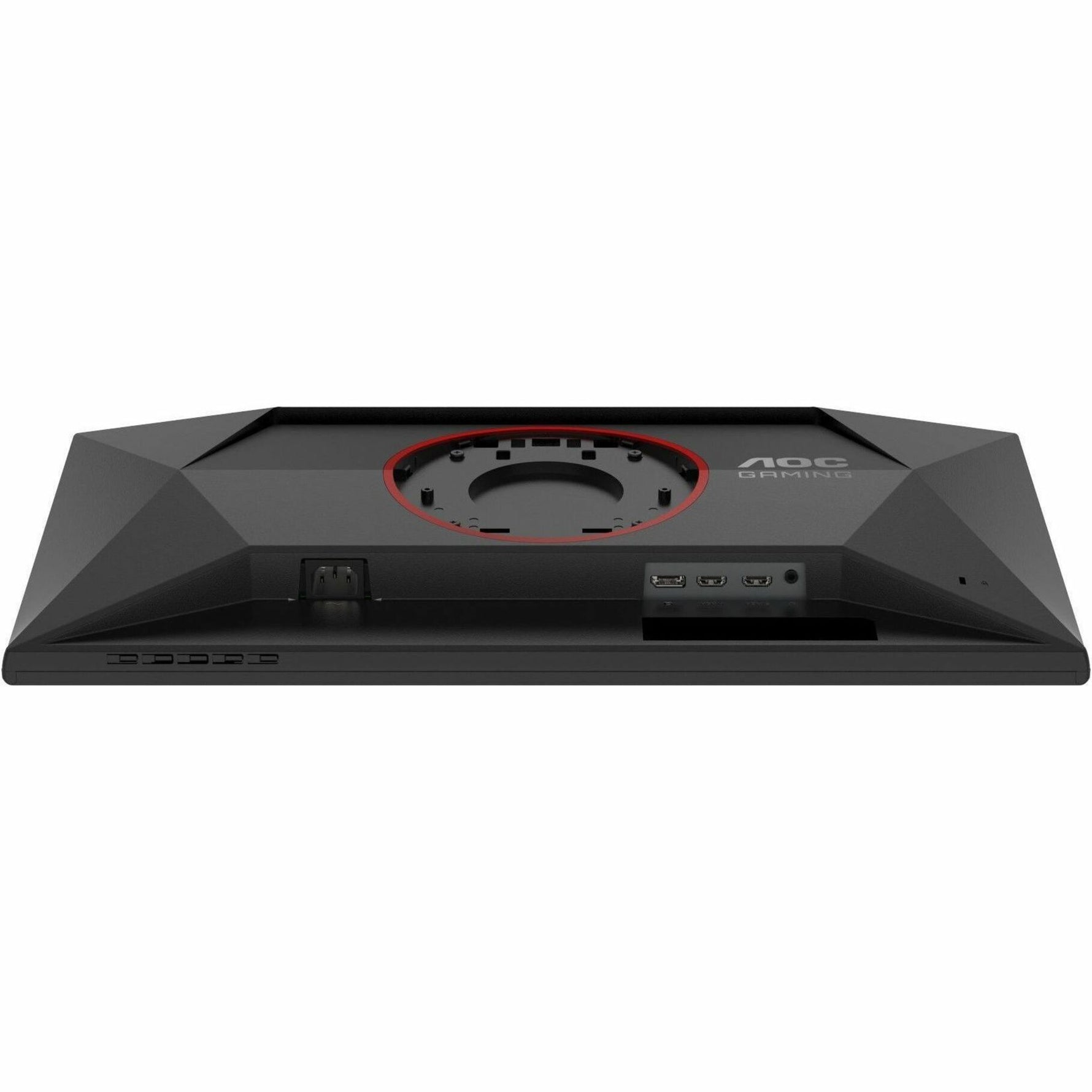 AOC 25G4K. 25' Class Full HD Gaming LED Monitor - Red, Black - Bottom view