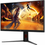 AOC U32G4 32' Class 4K UHD Gaming LED Monitor - Red, Black - Left view