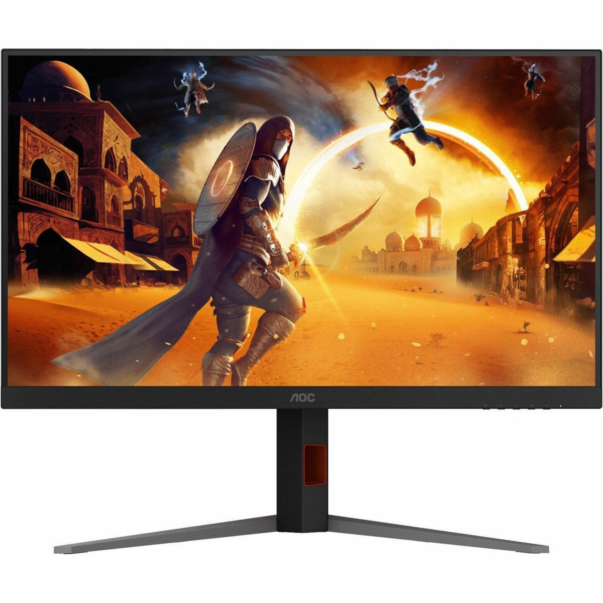 AOC U32G4 32' Class 4K UHD Gaming LED Monitor - Red, Black
