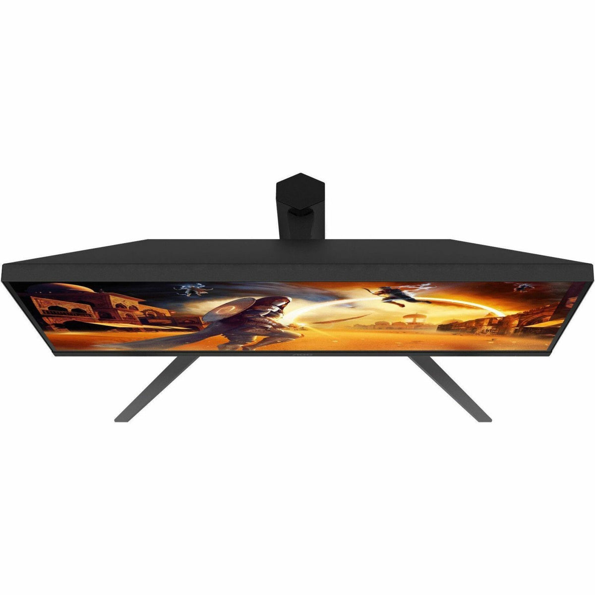AOC U32G4 32' Class 4K UHD Gaming LED Monitor - Red, Black - Top view