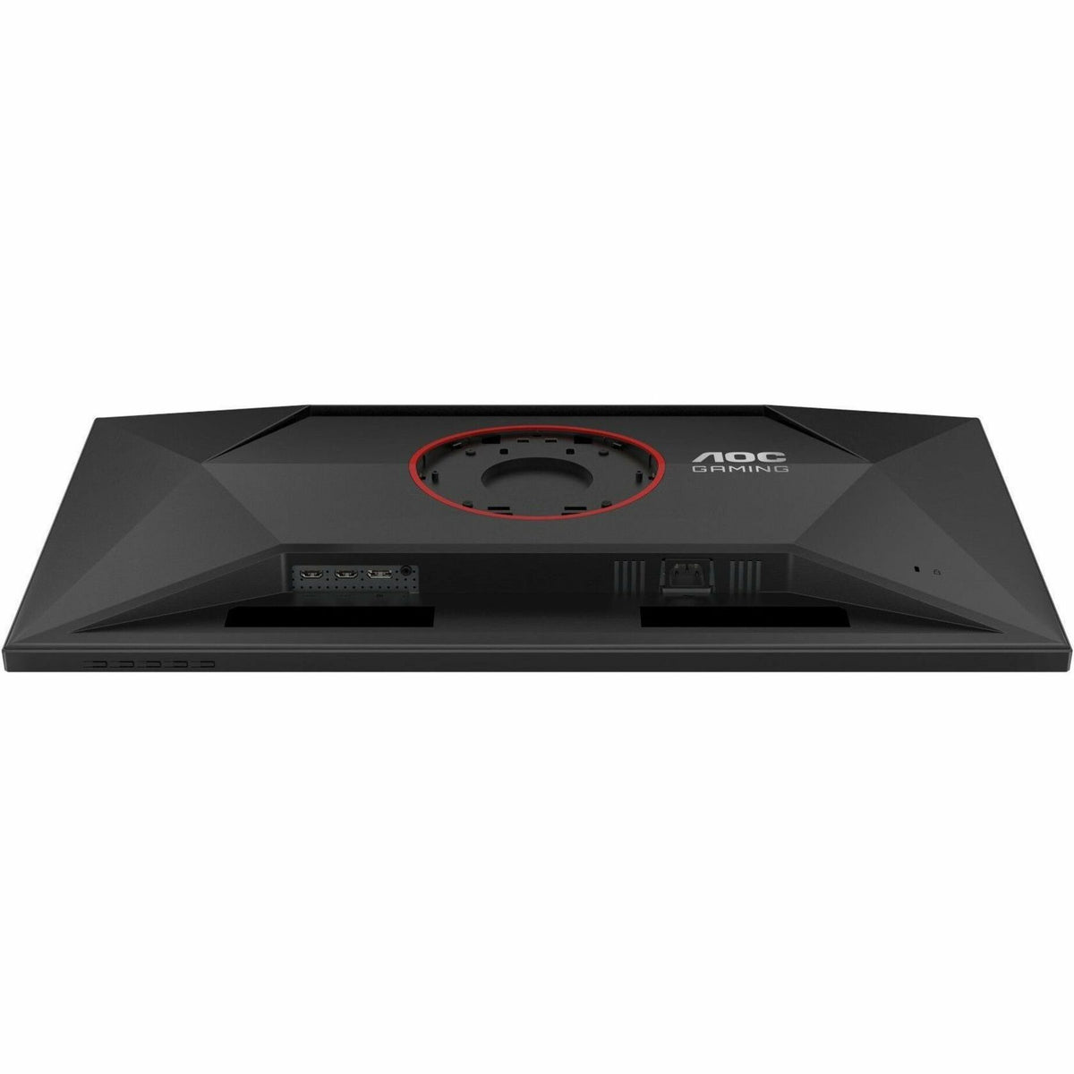 AOC U32G4 32' Class 4K UHD Gaming LED Monitor - Red, Black - Bottom view
