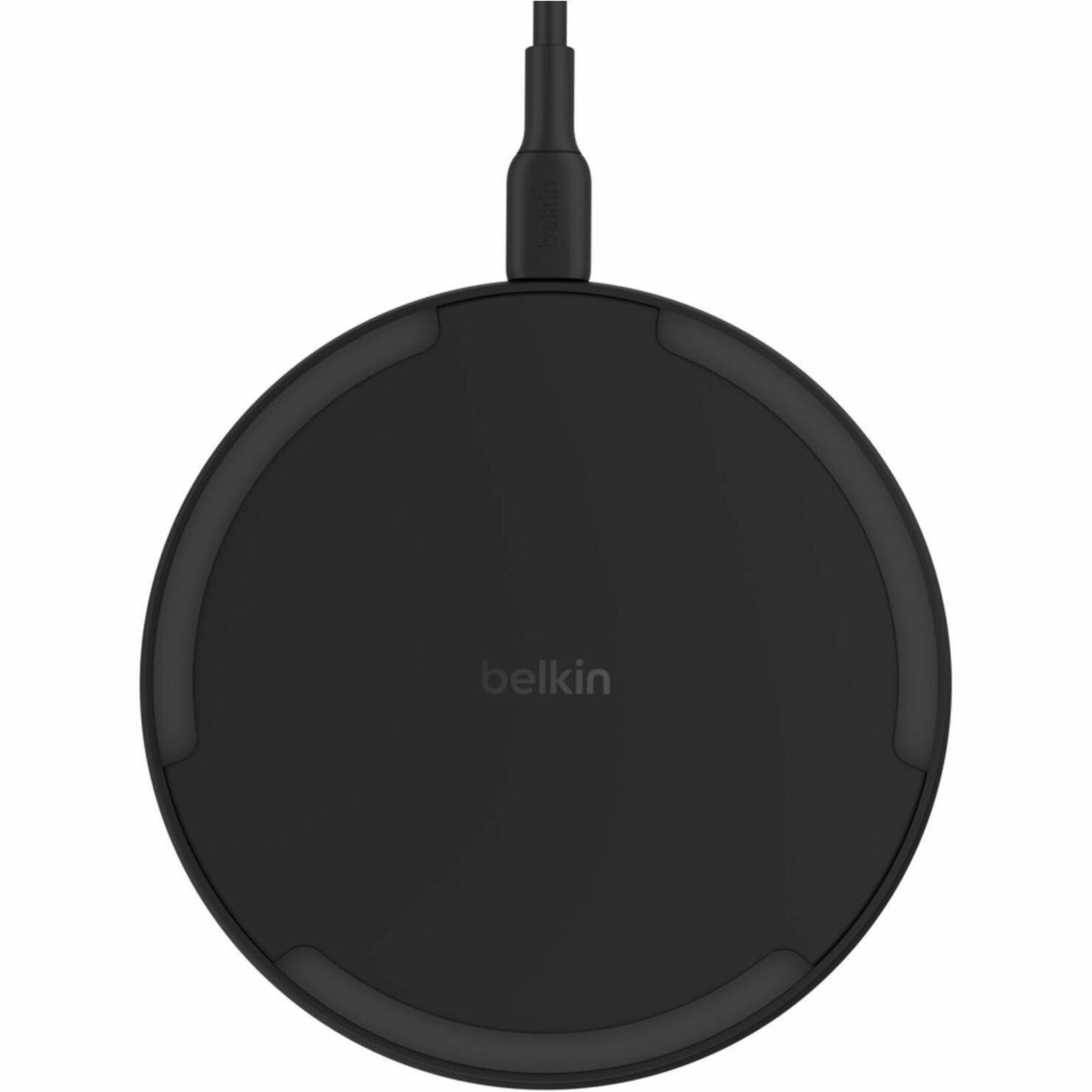 Belkin BoostCharge Wireless Charging Pad (15W) + Wall Charger (20W) + USB-C Cable (1.5M) - Black (WIA012auBK),LED Indicator,$2,500 CEW,2 Year Warranty