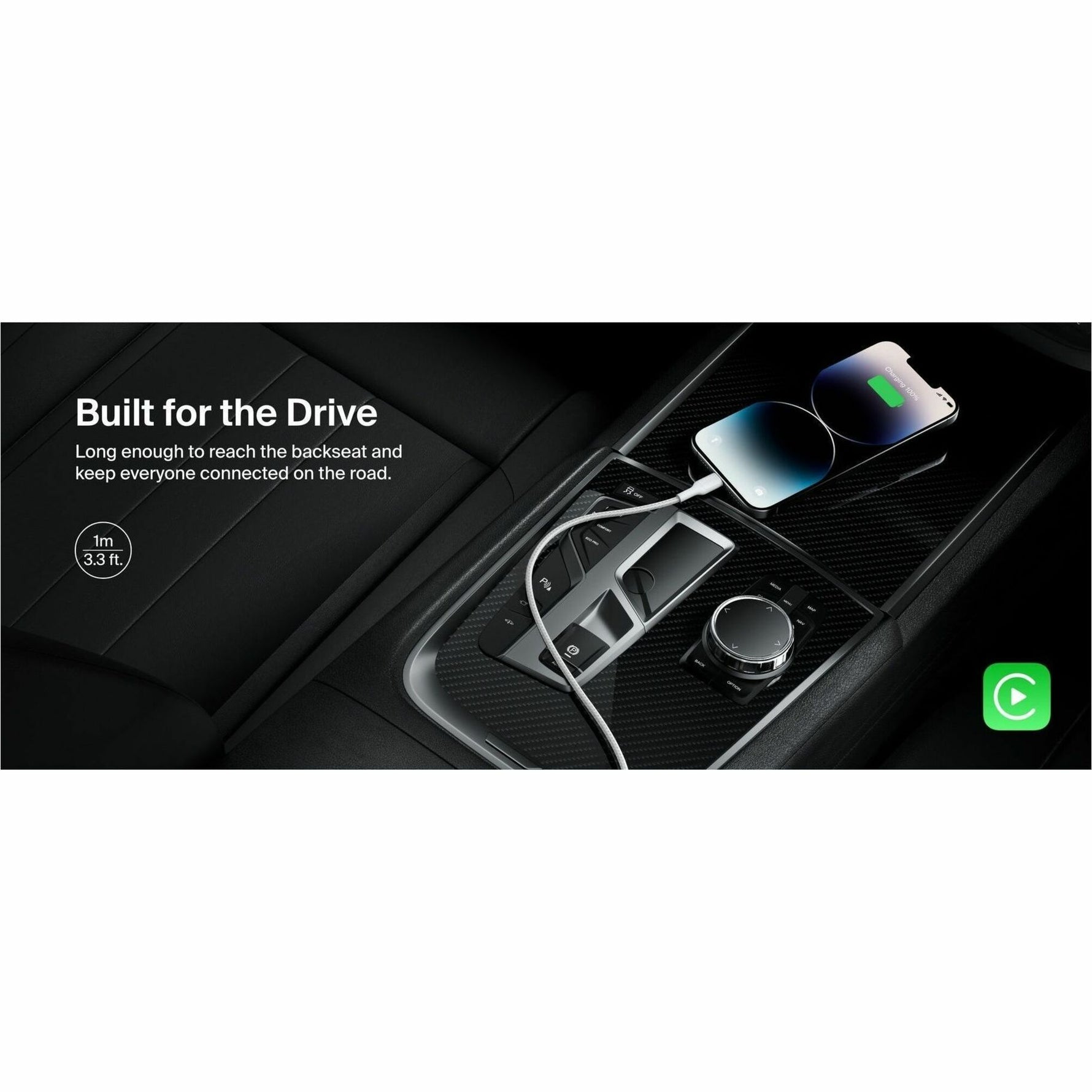 Belkin BoostCharge Pro 1 m Lightning/USB-C Data Transfer Cable - Alternate view 9