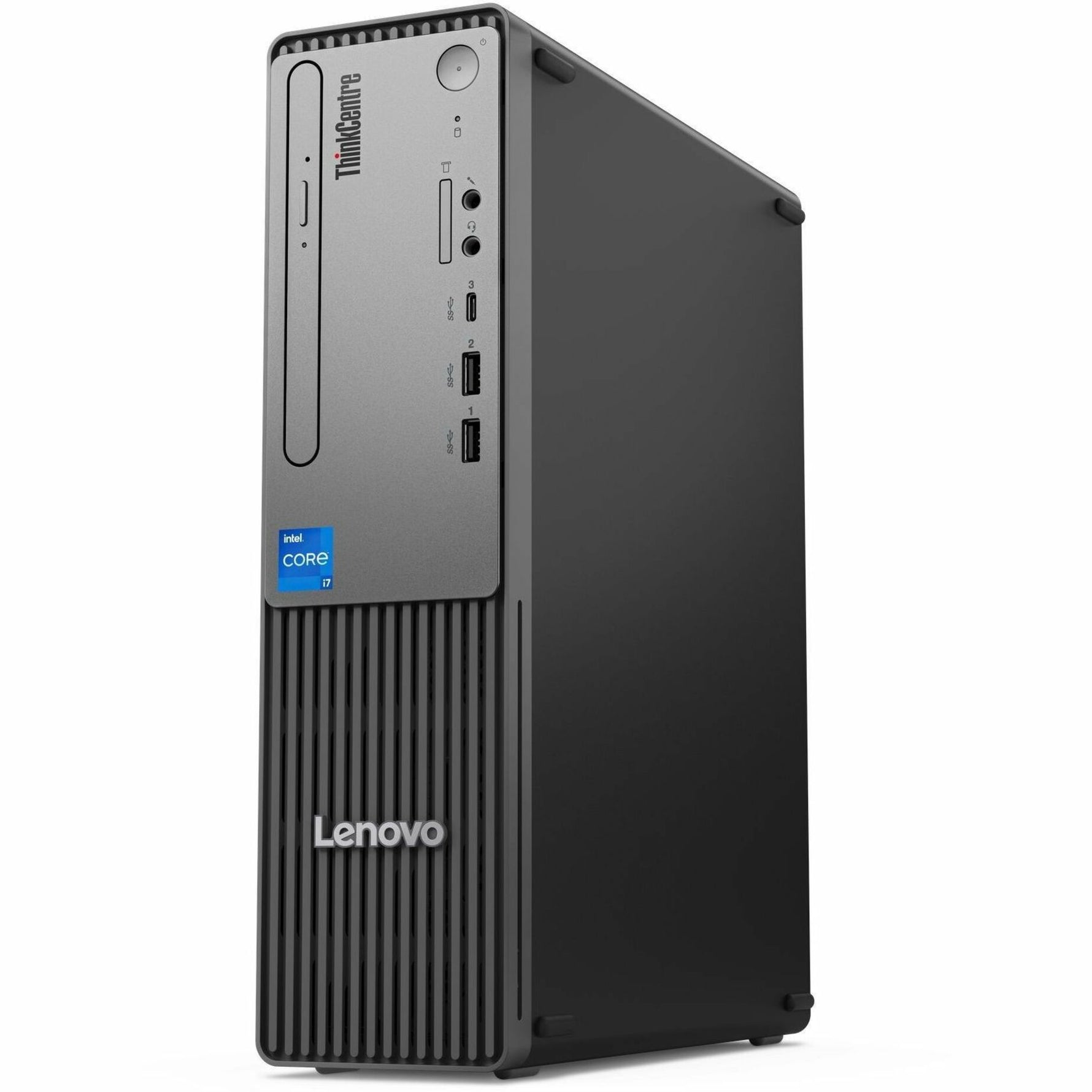 Lenovo ThinkCentre neo 50s Gen 5 12XF003LAU Desktop Computer - Intel Core i7 14th Gen i7-14700 - 16 GB - 512 GB PCI Express NVMe 4.0 x4 SSD - Small Form Factor - Black, Grey