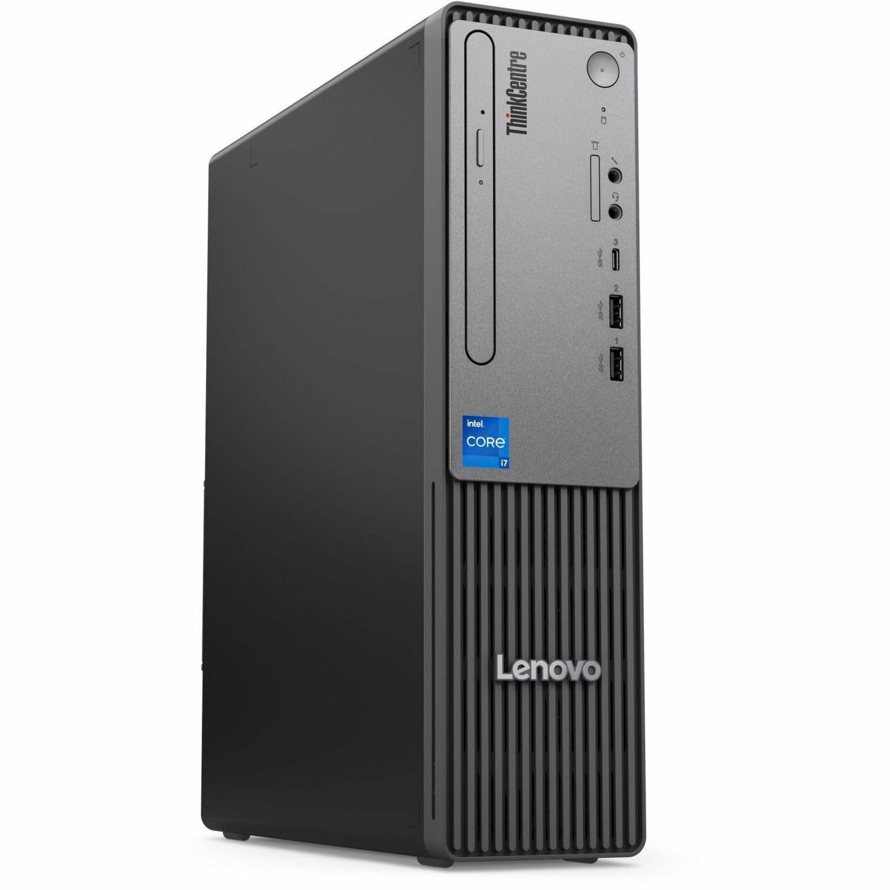 Lenovo ThinkCentre neo 50s Gen 5 12XF003LAU Desktop Computer - Intel Core i7 14th Gen i7-14700 - 16 GB - 512 GB PCI Express NVMe 4.0 x4 SSD - Small Form Factor - Black, Grey