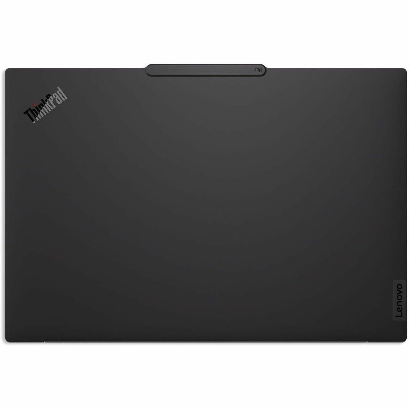 Lenovo ThinkPad T1g Gen 8 21TD0016AU 16' Notebook - WUXGA - 60 Hz - Intel Core Ultra 7 255H - Intel Evo Platform - 32 GB - 1 TB SSD - English Keyboard - Black - Top view