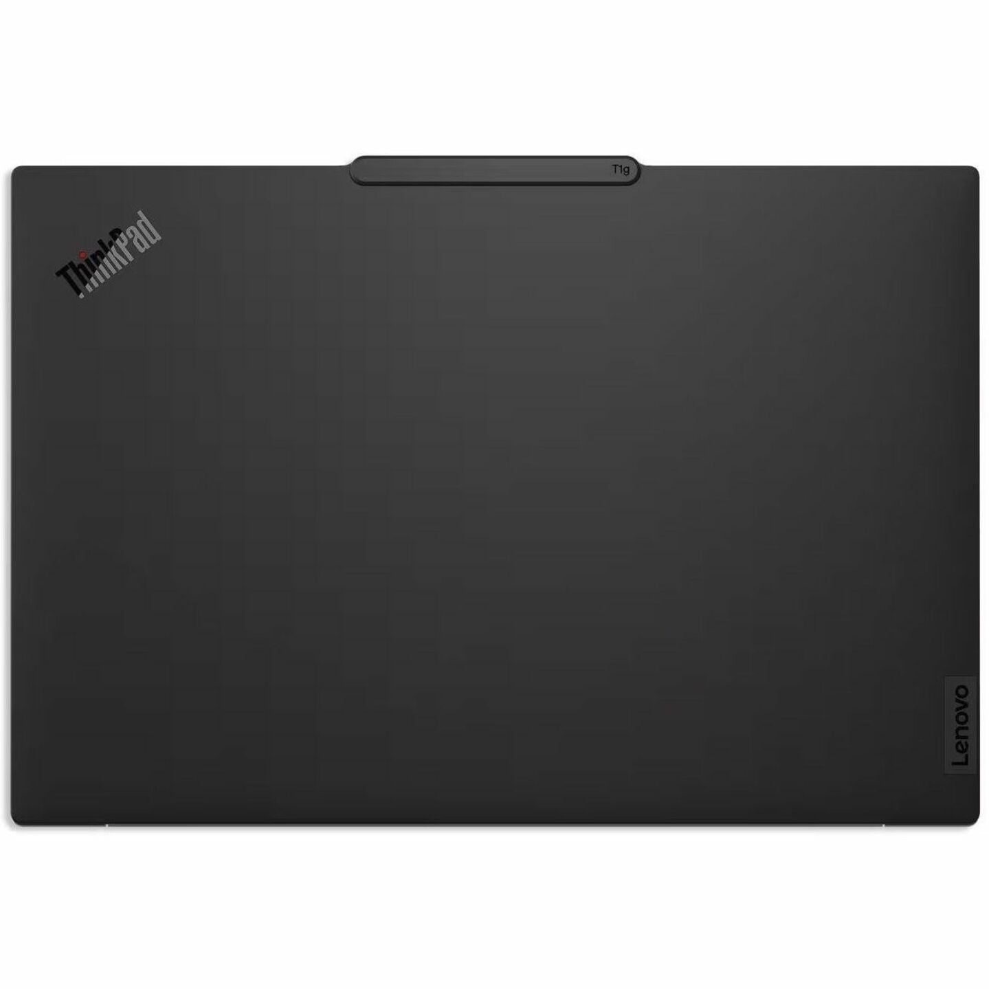 Lenovo ThinkPad T1g Gen 8 21TD0018AU 16' Touchscreen Notebook - 3.2K - 120 Hz - Intel Core Ultra 9 285H - Intel Evo Platform - 64 GB - 1 TB SSD - English Keyboard - Black - Top view