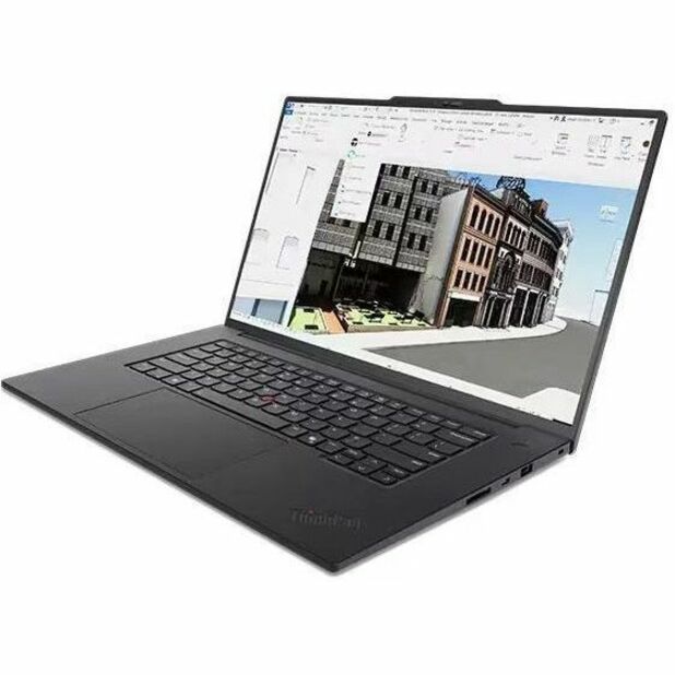 Lenovo ThinkPad P1 Gen 8 21Q8002DAU 16' Mobile Workstation - WQUXGA - 60 Hz - Intel Core Ultra 7 255H - Intel Evo Platform - 32 GB - 1 TB SSD - English Keyboard - Black - Alternate view 13