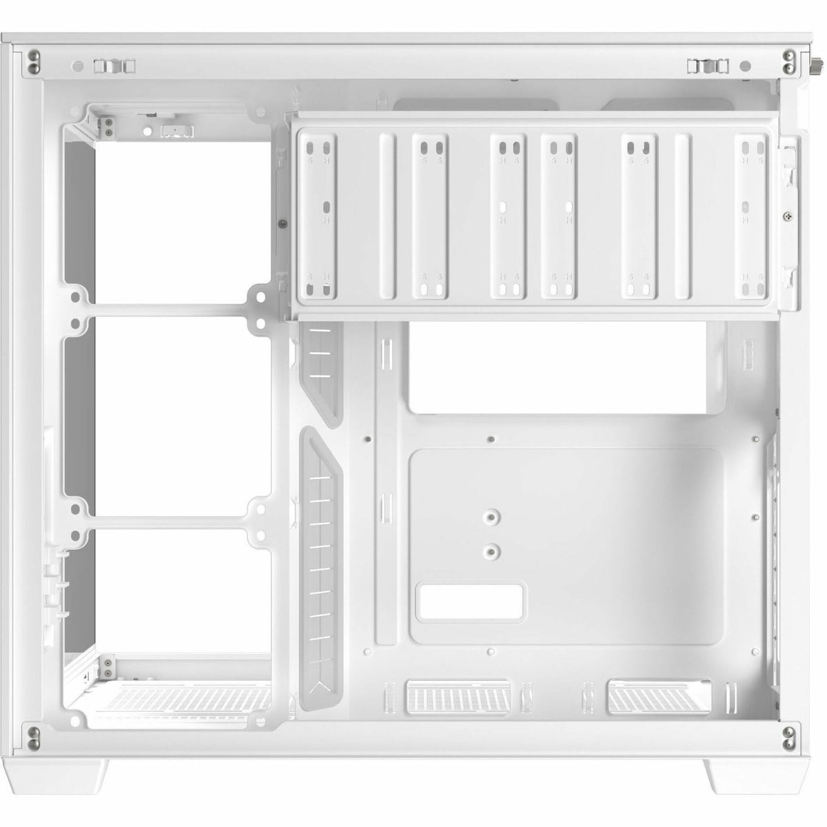 Asus ASUS A32 Case Computer Case - ATX Motherboard Supported - Tempered Glass - White - Alternate view 6