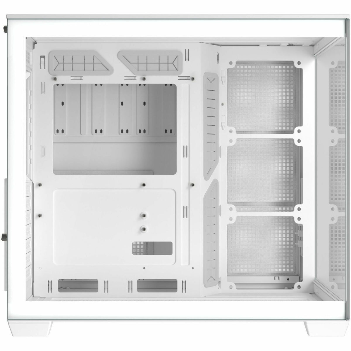 Asus ASUS A32 Case Computer Case - ATX Motherboard Supported - Tempered Glass - White - Right view