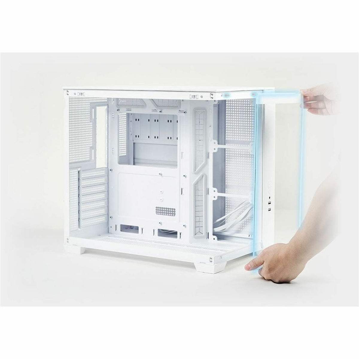 Asus ASUS A32 Case Computer Case - ATX Motherboard Supported - Tempered Glass - White - Alternate view 11