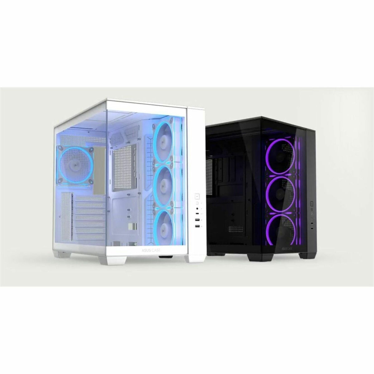 Asus ASUS A32 Case Computer Case - ATX Motherboard Supported - Tempered Glass - White - Alternate view 17