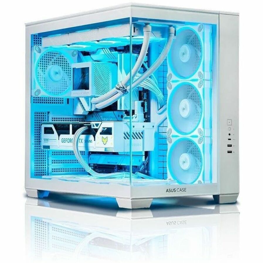 Asus ASUS A32 Case Computer Case - ATX Motherboard Supported - Tempered Glass - White - Alternate view 15