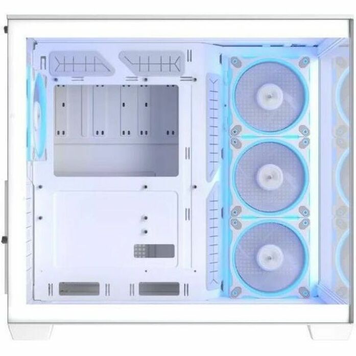 Asus ASUS A32 PLUS Case Computer Case - ATX Motherboard Supported - Tempered Glass - White - Right view