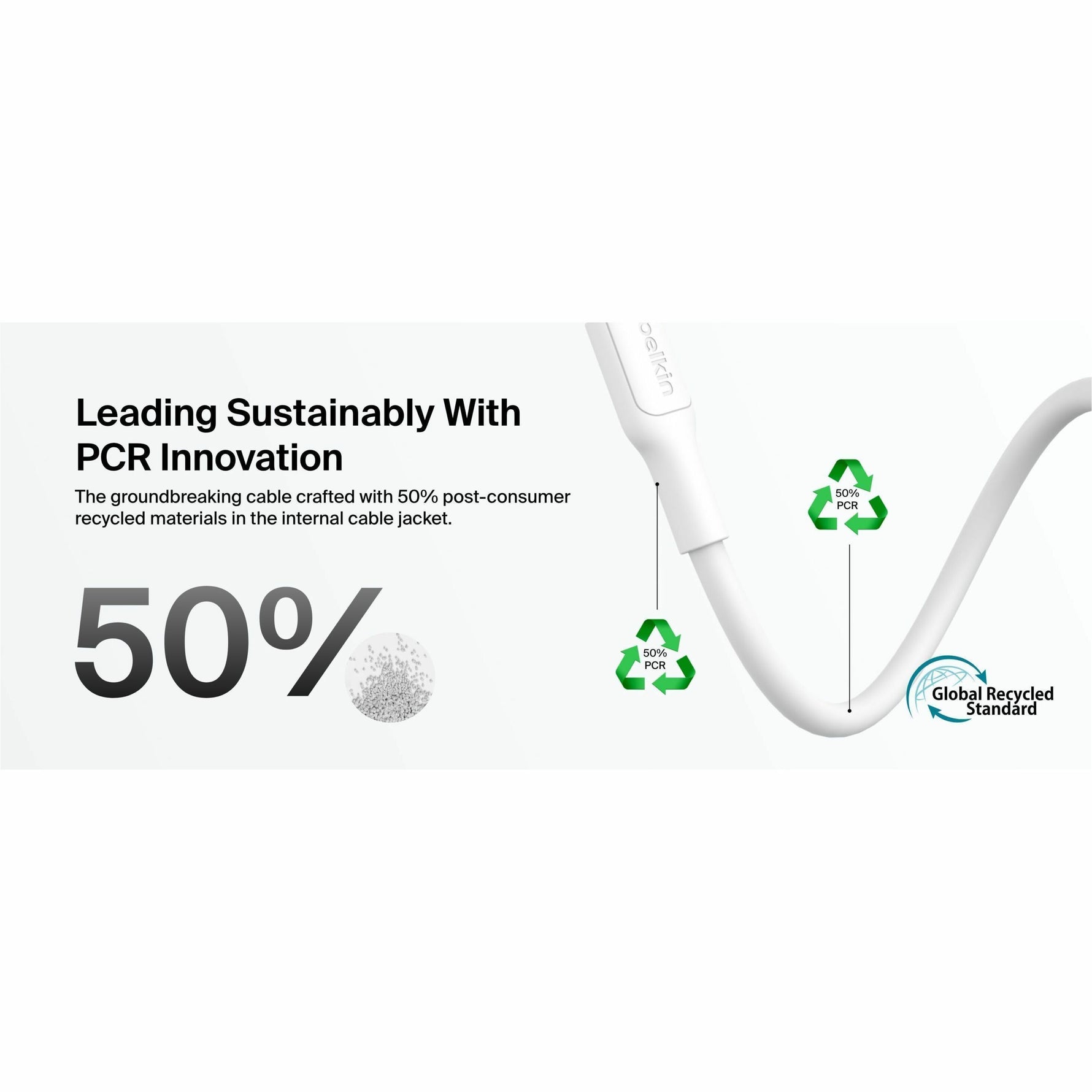 Belkin BoostCharge 1 m Lightning/USB-C Data Transfer Cable - Alternate view 8
