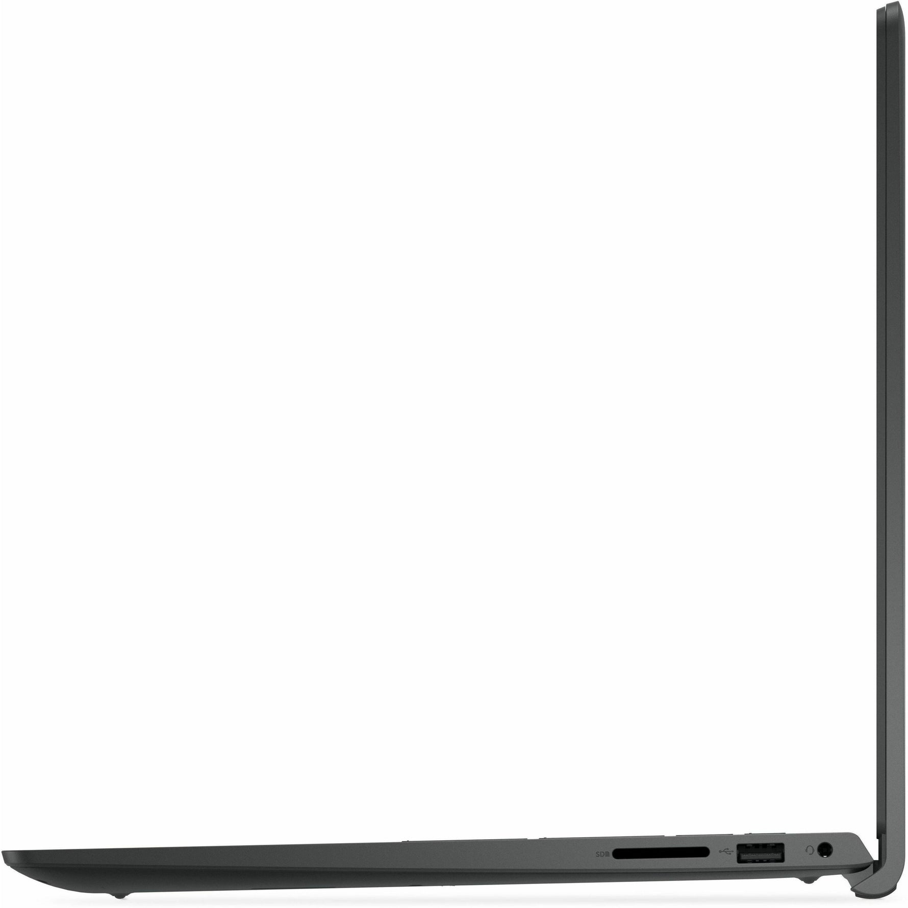 Dell Pro 15 Essential PV15250 15.6' Notebook - Full HD - 120 Hz - Intel Core i7 13th Gen i7-1355U - 16 GB - 512 GB SSD - English (US) Keyboard - Carbon Black - Left view
