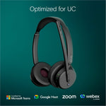 EPOS IMPACT Wireless Over-the-head, On-ear Stereo Headset - Black - Alternate view 18