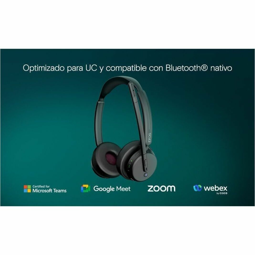 EPOS IMPACT Wireless Over-the-head, On-ear Stereo Headset - Black - Alternate view 14