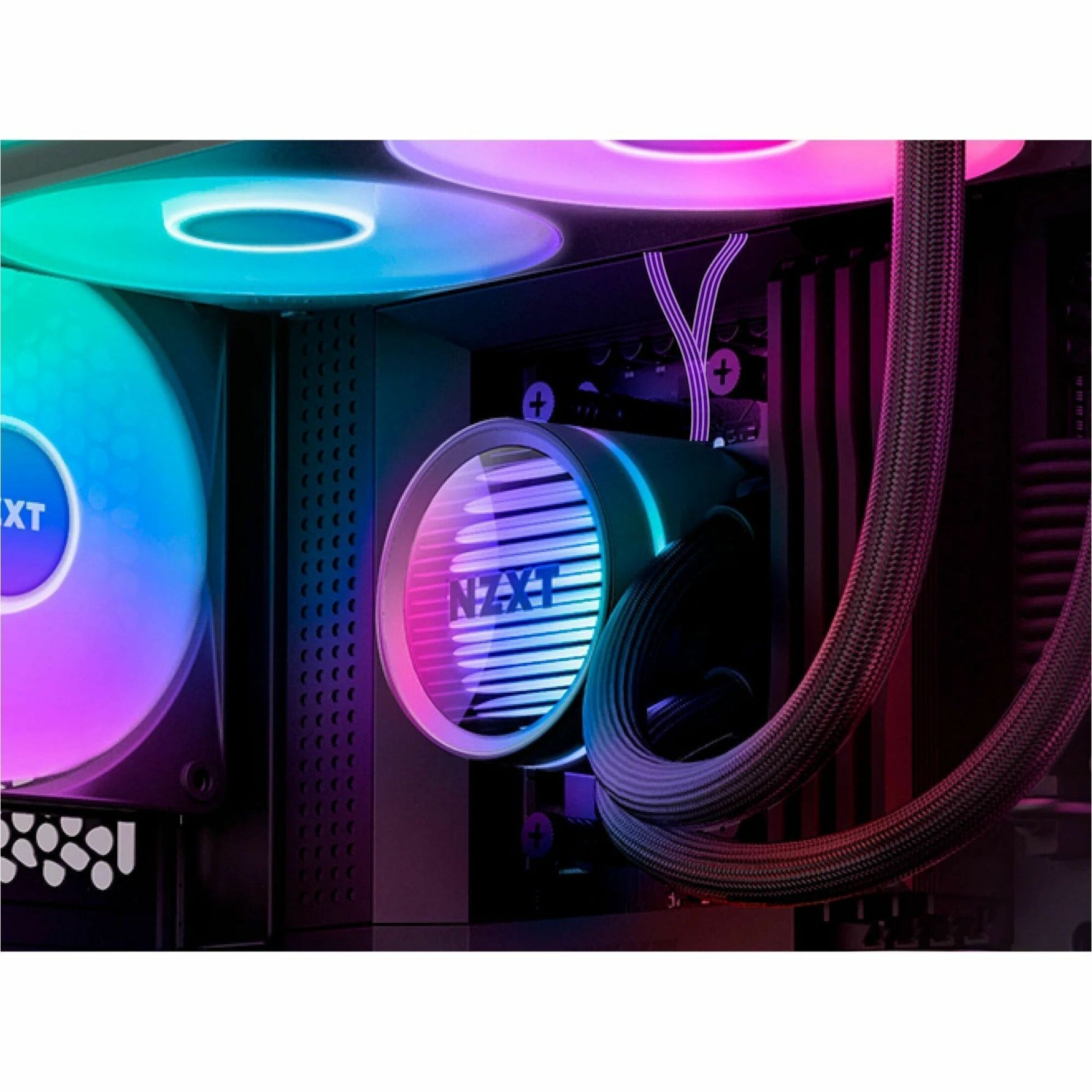 NZXT Kraken Core 240 RGB RL-KR24C-B1 Liquid Cooler - CPU, Motherboard - Alternate view 6