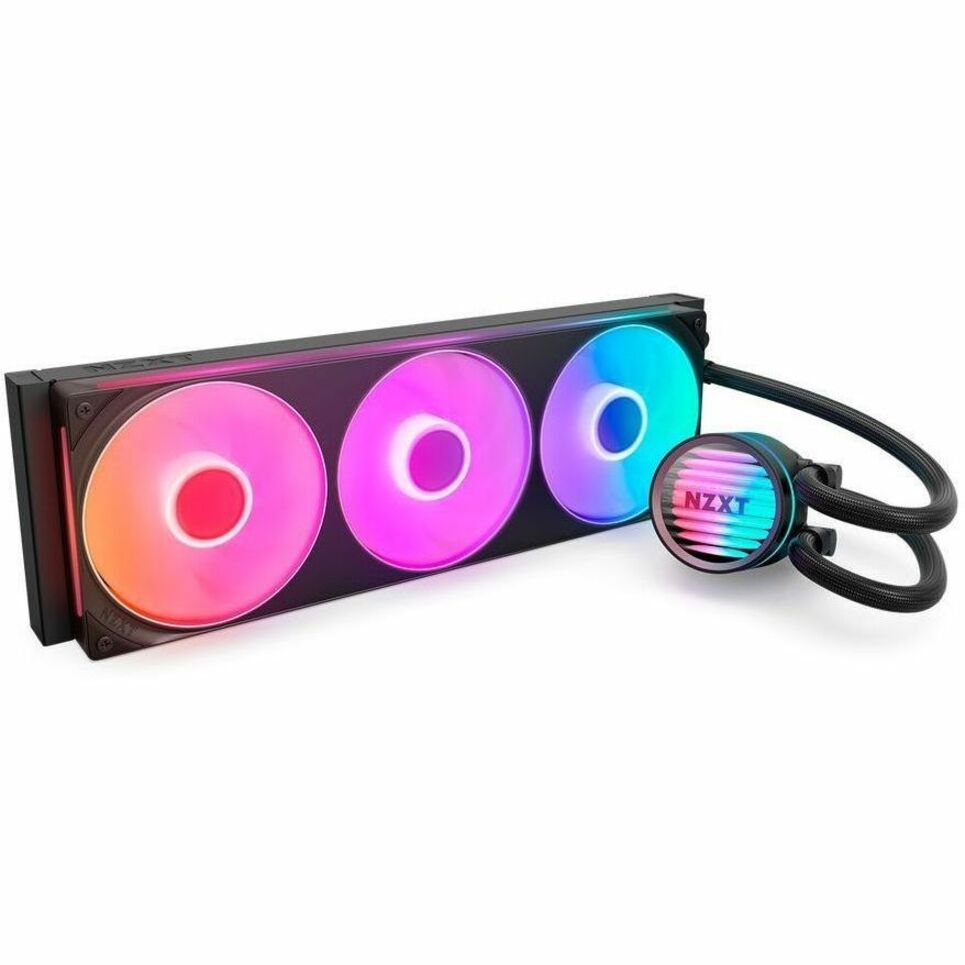 NZXT Kraken Core 360 RGB RL-KR36C-B1 (360mm) Liquid Cooler - CPU, Motherboard