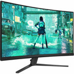 Evnia 32M2C3200WL 32' Class Full HD Curved Screen Gaming LED Monitor - 16:9 - Textured Charcoal - Right view
