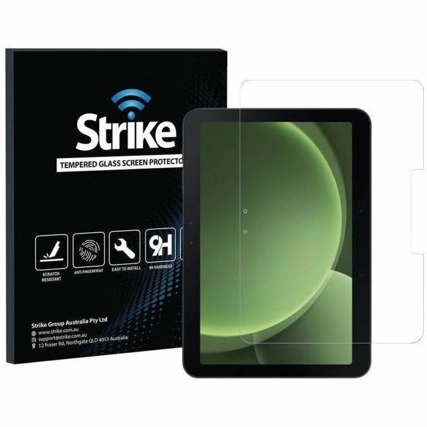 Strike 9H Tempered Glass Screen Protector for Samsung Galaxy Tab Active5 Pro - Transparency