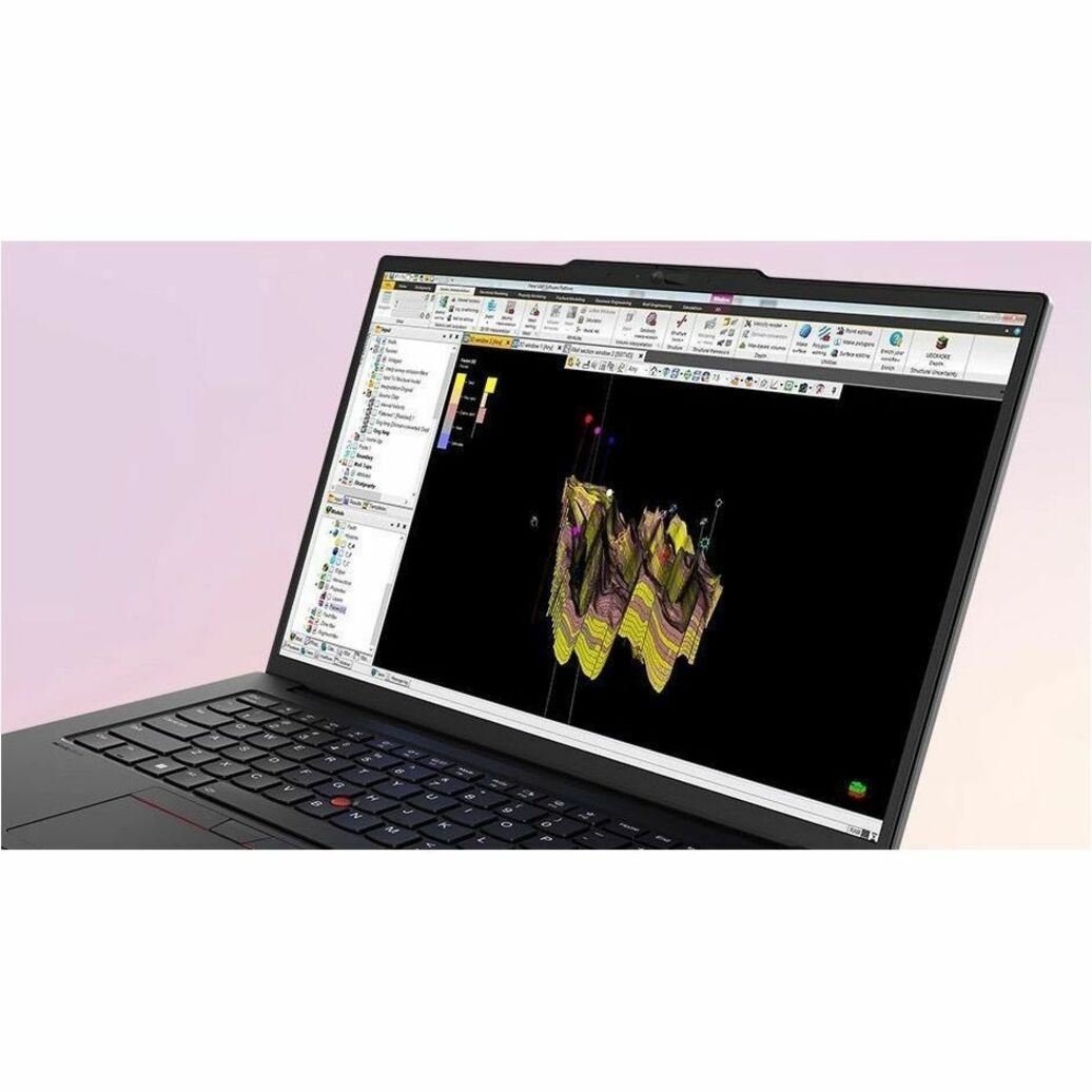 Lenovo ThinkPad P14s Gen 6 21QT003VAU 14.5' Touchscreen Mobile Workstation - WUXGA - 60 Hz - Intel Core Ultra 7 255H - 32 GB - 512 GB SSD - English Keyboard - Black - Alternate view 12