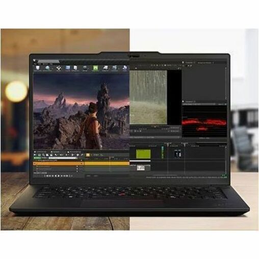 Lenovo ThinkPad P14s Gen 6 21QT003VAU 14.5' Touchscreen Mobile Workstation - WUXGA - 60 Hz - Intel Core Ultra 7 255H - 32 GB - 512 GB SSD - English Keyboard - Black - Alternate view 9